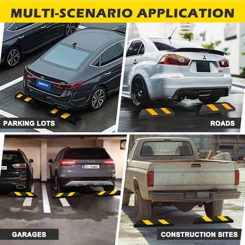 20" Rubber Parking Curb Stop
