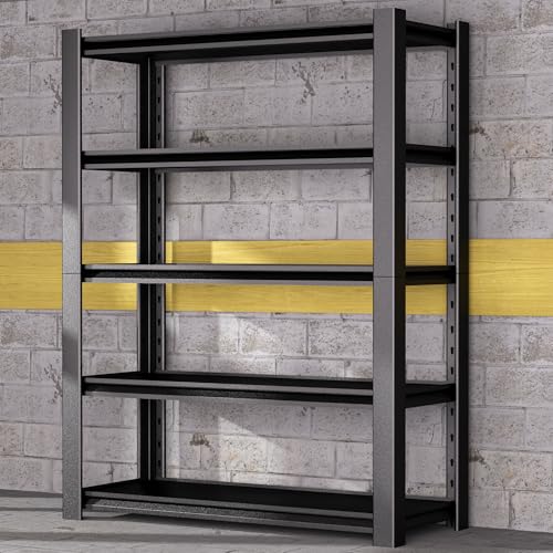 3000 LBS Capacity Metal Storage Rack 48" W x 20" D x 74" H
