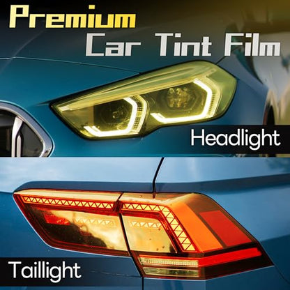 16 x 60 Inches Headlight Taillight Car Tint Vinyl Film