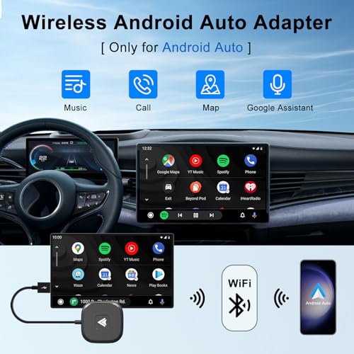 Android Auto Wireless Adapter for Wired Android Auto Cars