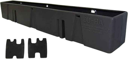 DU-HA 10013 Black Behind the Seat Storage for 00-07 Chevrolet Silverado and GMC Sierra Heavy Duty Crew Cab