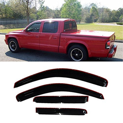 Extra Durable Vent Window Visor for 2000 (4 Count)