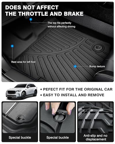 Floor Mats for 2024 2025 2026 Mazda CX