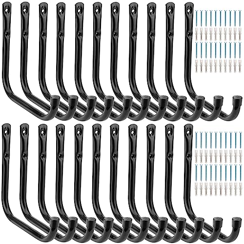 20Pcs Heavy Duty Garage Storage Hooks (20 Count)