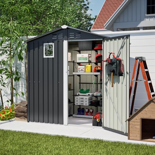 6x4 FT Outdoor Storage Shed