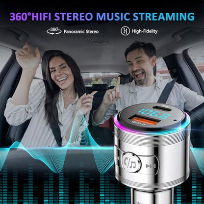 Full Metal Bluetooth 5.3 Car Adapter