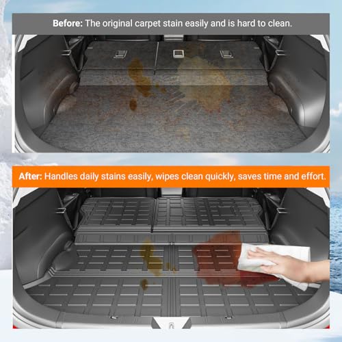 Cargo Mat & Backrest Mats Compatible with 2018