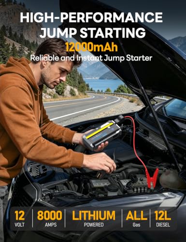 8000A Car Battery Jump Starter