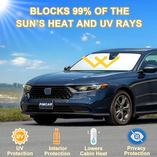 Windshield Sun Shade for 2023 2024 2025 2026 Honda Accord