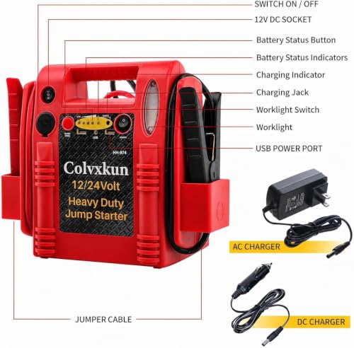 12V 24V Jump Starter