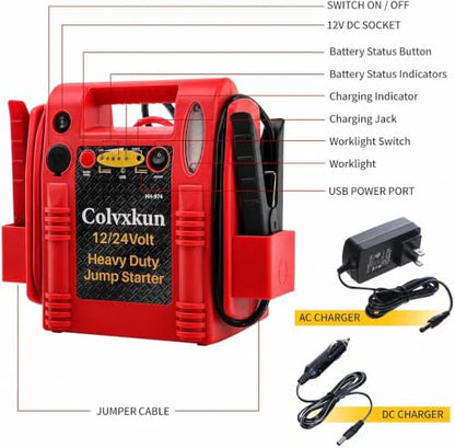 12V 24V Jump Starter