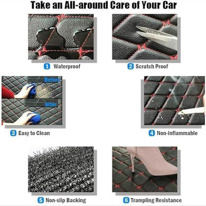 All Weather Anti Slip Floor mat is Suitable mats for floo of All for Tesla Models from 2012 to 2025