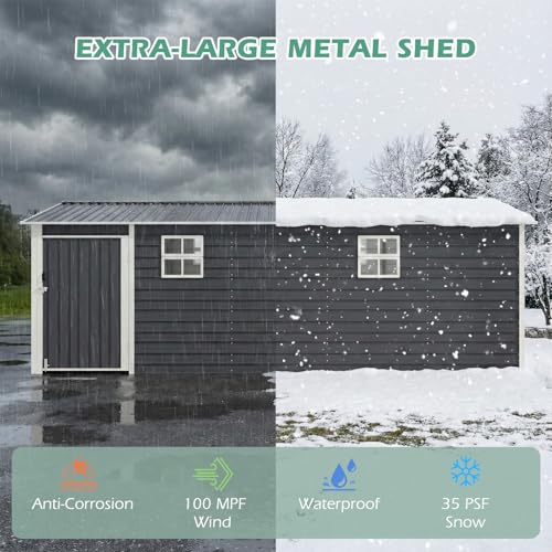 14x24 FT Heavy Duty Carport