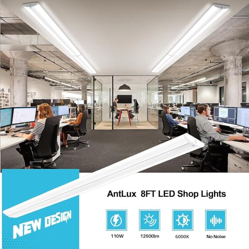 8FT LED Shop Light (6 Count)
