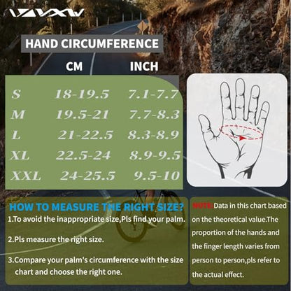 High Protection Motorcycle Gloves for Men