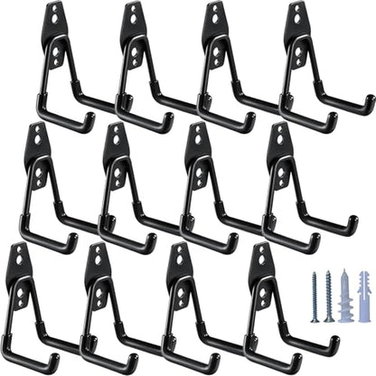 Heavy Duty Garage Hooks 12 Pack