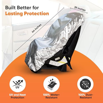 Baby Car Seat Sun Shade Cover