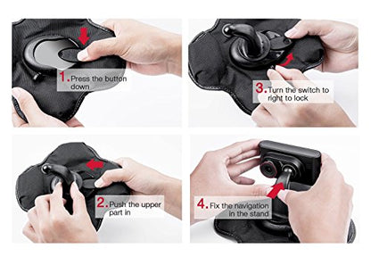 Nonslip Beanbag Dashboard Friction Mount for Garmin Nuvi 2557 2558 2559 2589 2597 2598 2599 2689 2699 52 54 55 56 57 58 65 66 67 68 DriveSmart Drive 50 51 60 61 LM LMT LMTHD GPS