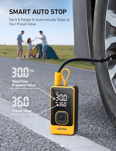 L7 Air Tire Inflator Portable Air Compressor (14.1096 Ounce)