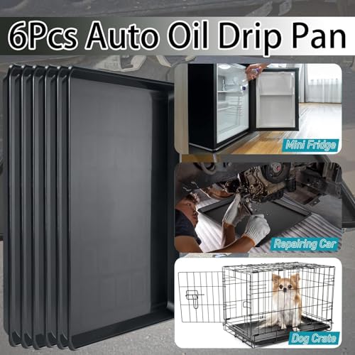 3Pcs Auto Oil Drip Pan Extra Large Oil Drip Pan for Under Car