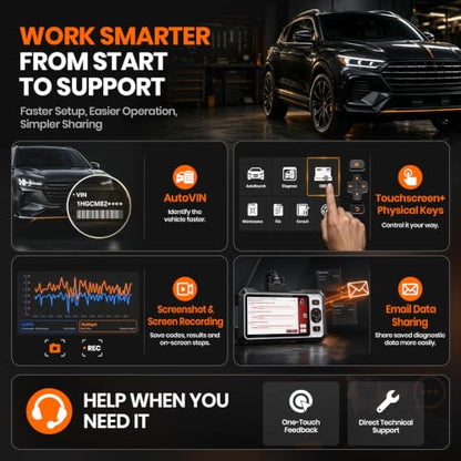 FX6100 Bidirectional OBD2 Scanner