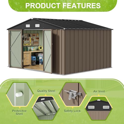10 x 10 FT Outdoor Storage Shed