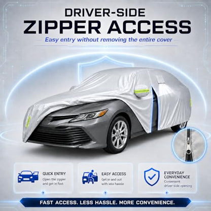 Car Cover Waterproof All Weather Custom Fit for Mustang 2005