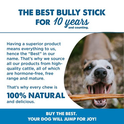 Braided Bully Sticks Dog Chews (3 Count)