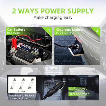 Portable Electric Car Jack 5 Ton 12V Hydraulic Car Jack Set