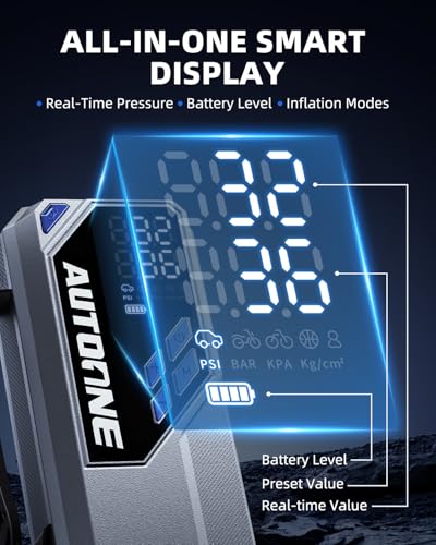 10000A Jump Starter with Air Compressor