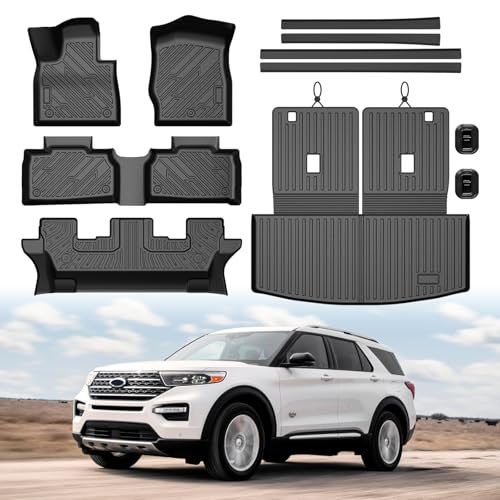Floor Mat & Cargo Liner for Ford Explorer 2020