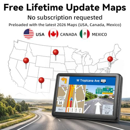 N700 GPS Navigator for Car Truck RV