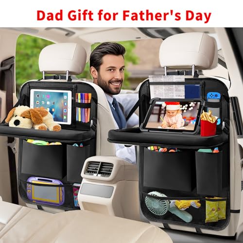 Car Backseat Organizer with Tablet Holder (2 Count)