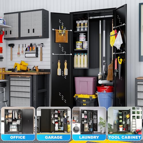 Broom Closet Storage Cabinet