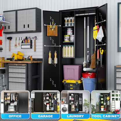 Broom Closet Storage Cabinet