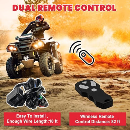 4500 lb ATV UTV Winch