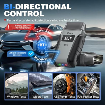 A30D Bidirectional OBD2 Scanner Diagnostic Tool All System & 19 Reset