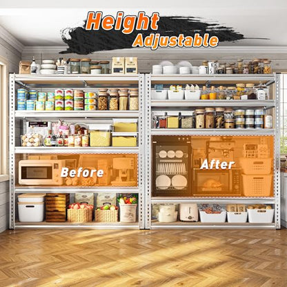 2500LBS Garage Shelving (5 Count)