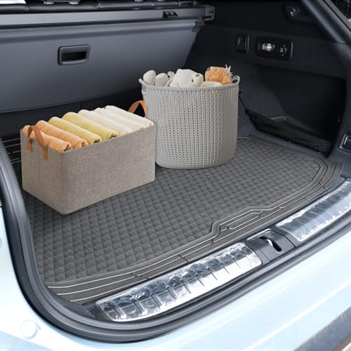 Gray Rubber Car Floor Mats & Cargo Liners