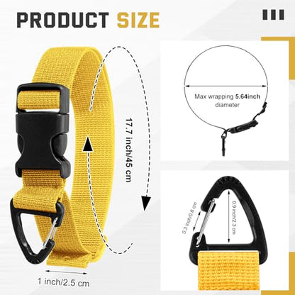 12 Pack Adjustable Extension Cord Holder Straps (12 Count)