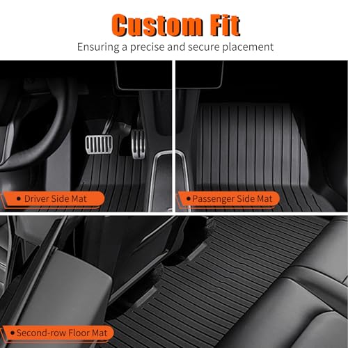 Floor Mats for Tesla Model 3 Highland 2024