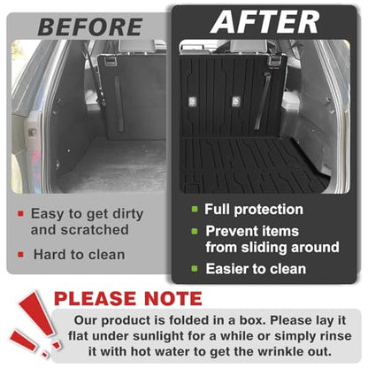 Trunk Mat w Backrest for 2024