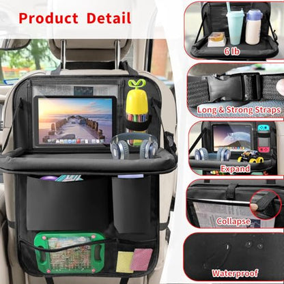 Car Backseat Organizer with Tablet Holder