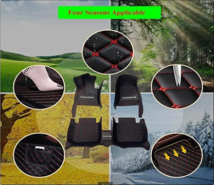 Customized Leather car Floor mats Suitable for 99% of car Models All
