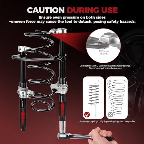 2 Piece Coil Spring Compressor Tool