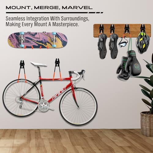 15 Piece Garage Wall Hooks with 3 Extension Straps (15 Count)