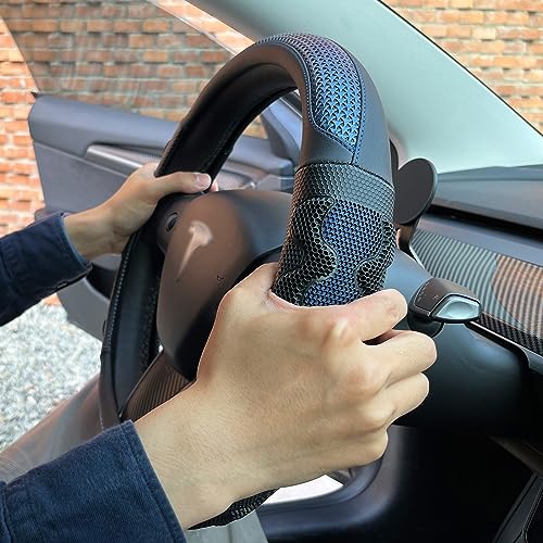 Great Grip Steering Wheel Cover for Tesla Model Y