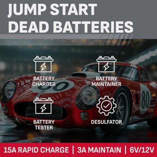 Car Battery Charger 12V