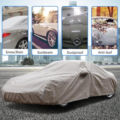 Car Cover Waterproof All Weather for Automobiles