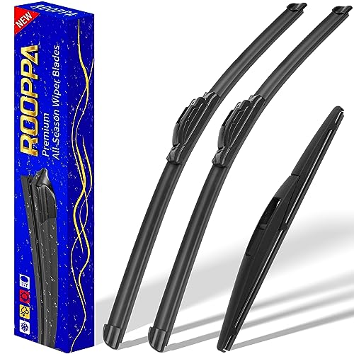 3 Wipers Fits Honda HRV HR